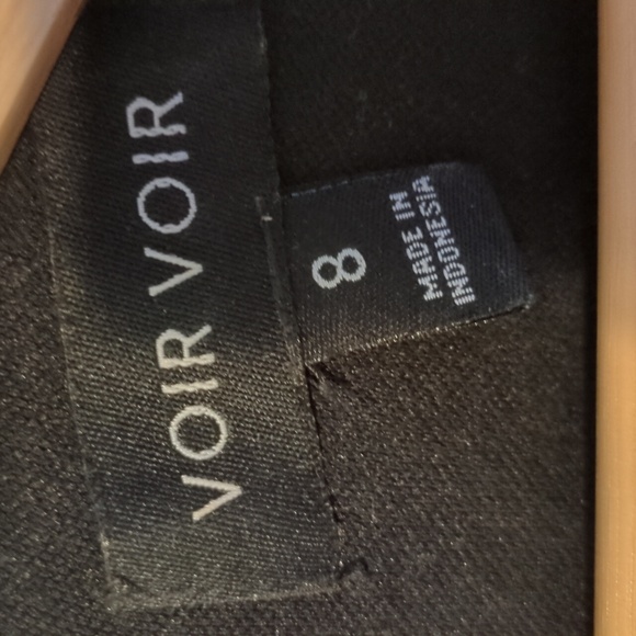 Voir Voir Black and White Dress - Picture 3 of 4